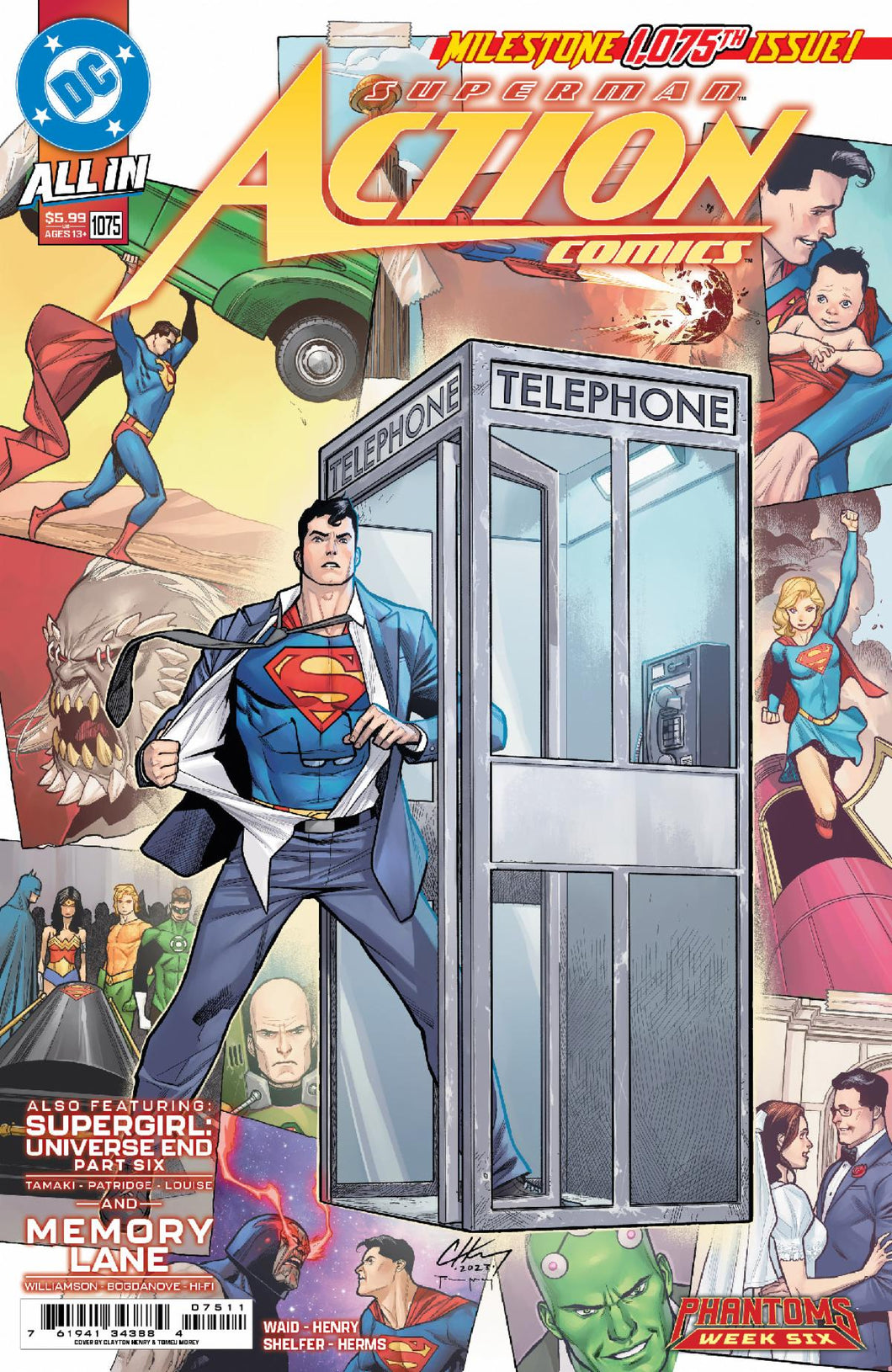 Action Comics #1075 Cover A - Clayton Henry