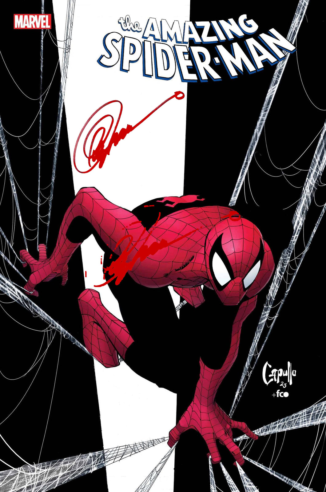 AMAZING SPIDER-MAN #50 GREG CAPULLO VARIANT - signed by Greg Capullo (graded & ungraded options available)