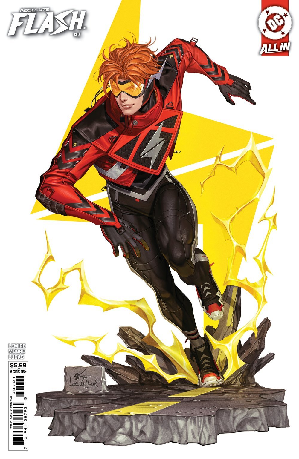 Absolute Flash #7 Cover B - Inhyuk Lee
