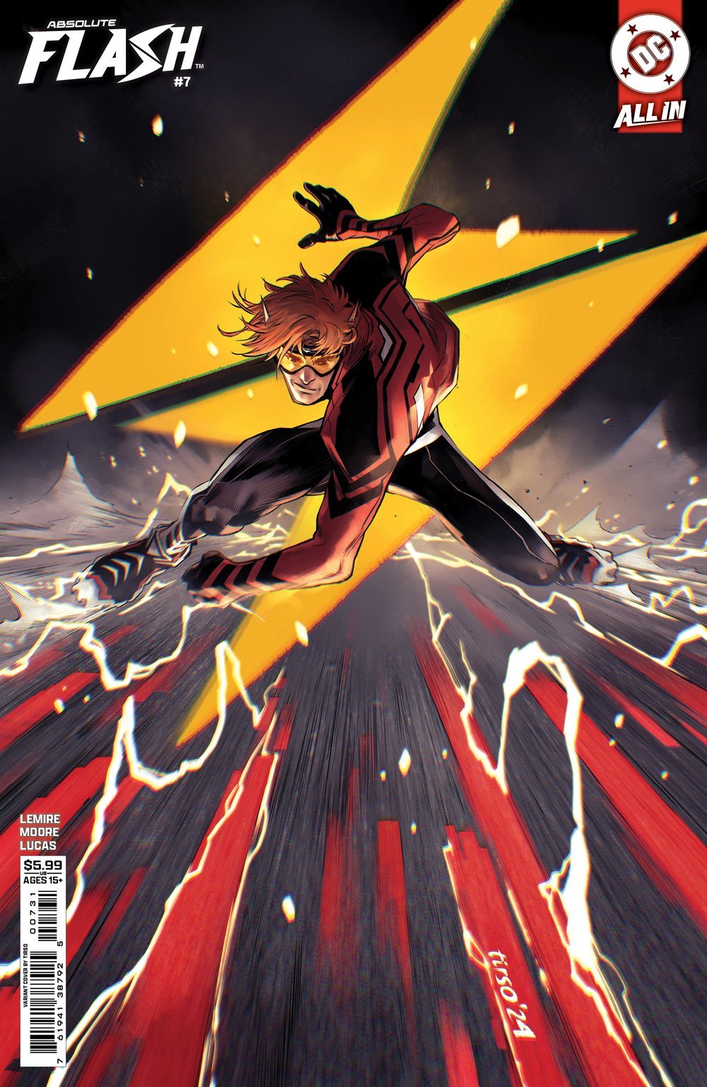 Absolute Flash #7 Cover C - Haining