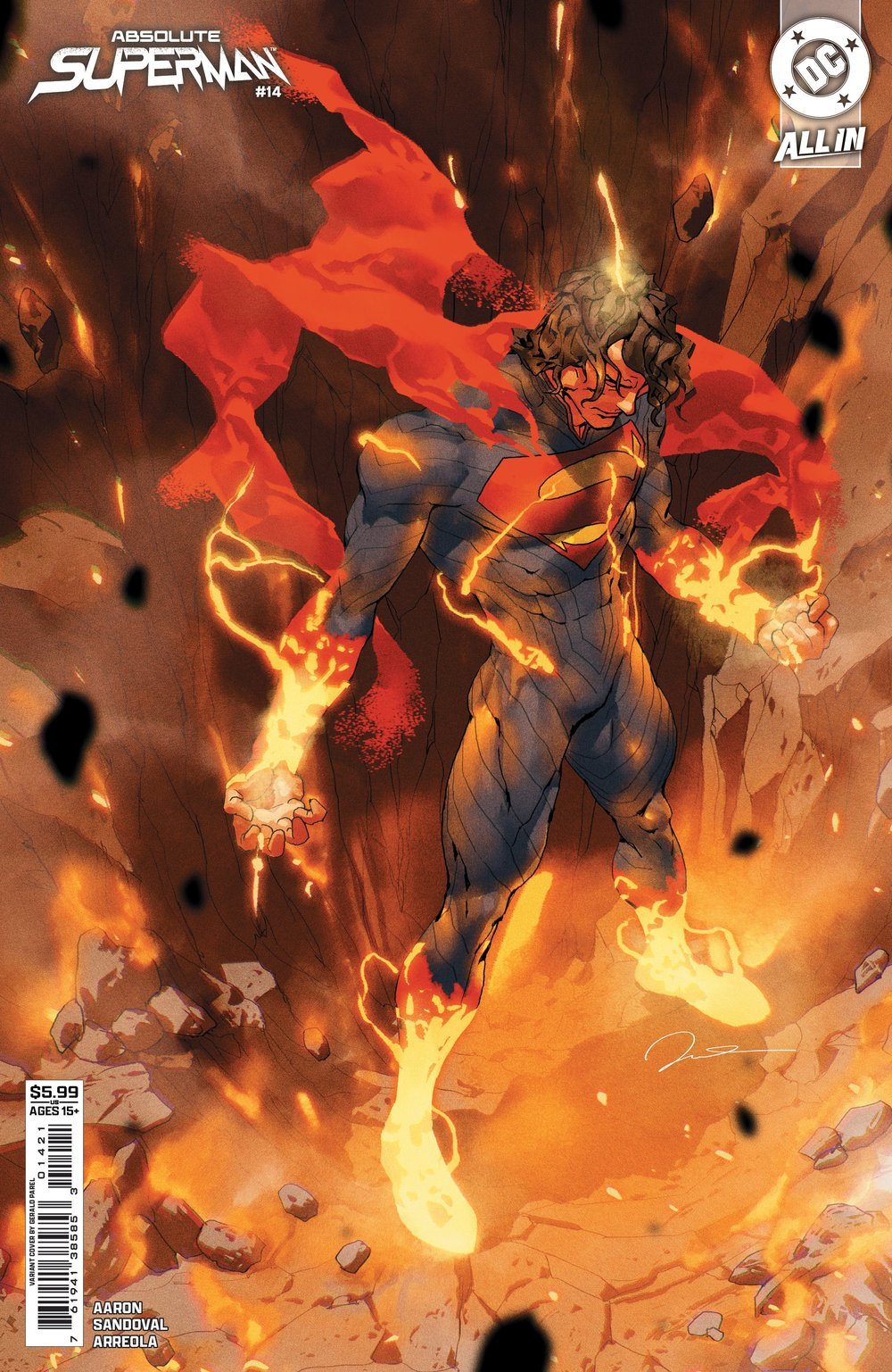 Absolute Superman #14 Cover B - Gerald Parel