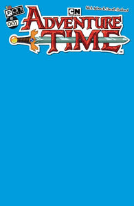 Adventure Time #1 Cover F - BLUE BLANK VARIANT