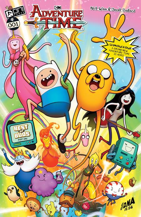 Adventure Time #1 Cover B - David Nakayama