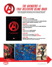 Load image into Gallery viewer, AVENGERS #1 ***TRUE BELIEVERS BLIND BAG - 5-PACK at OVER 20% OFF COVER PRICE (11/4 release date, order separately please)