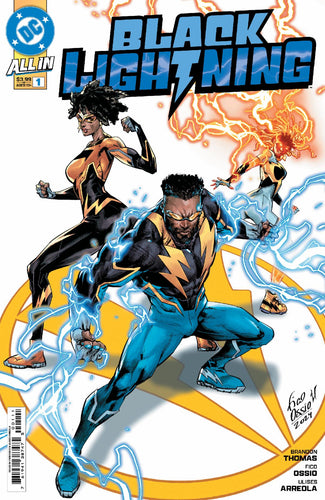 Black Lightning #1 Cover A - Fico Ossio