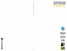 Load image into Gallery viewer, Batman: The Dark Knight Returns #1 (of 4) Cover E - FACSIMILE BLANK VARIANT