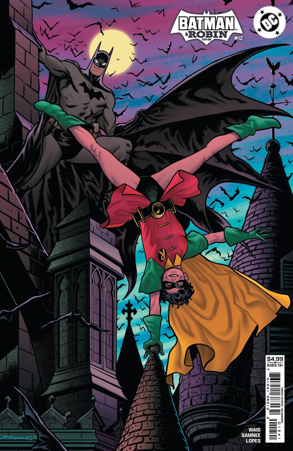 Batman and Robin: Year One #12 (of 12) Cover D - Joe Quinones