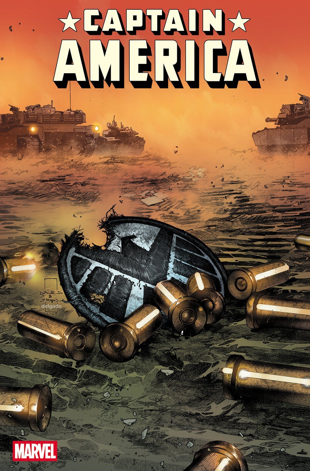 Captain America #6 - Delio Diaz - RETURN OF S.H.I.E.L.D. VARIANT