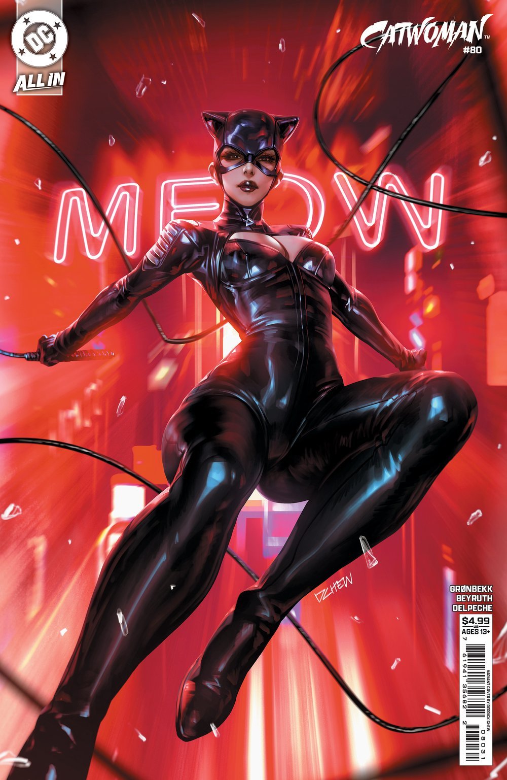 Catwoman #80 Cover C - Derrick Chew