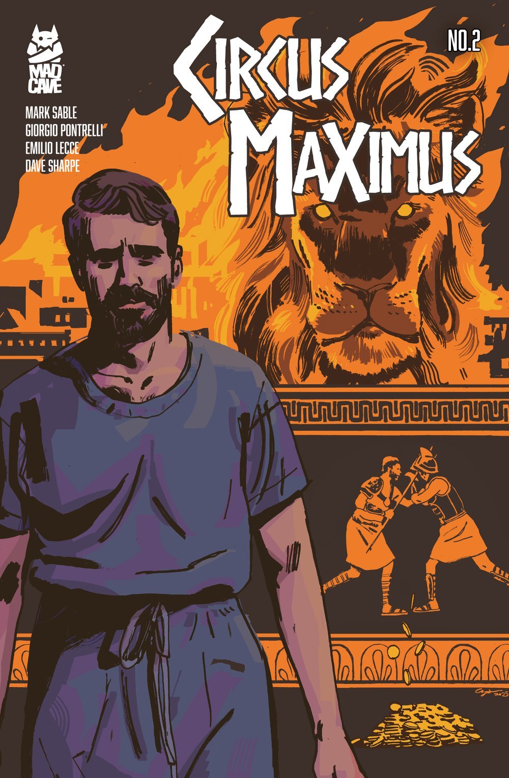 Circus Maximus #2 (of 5) Cover A - Paul Azaceta