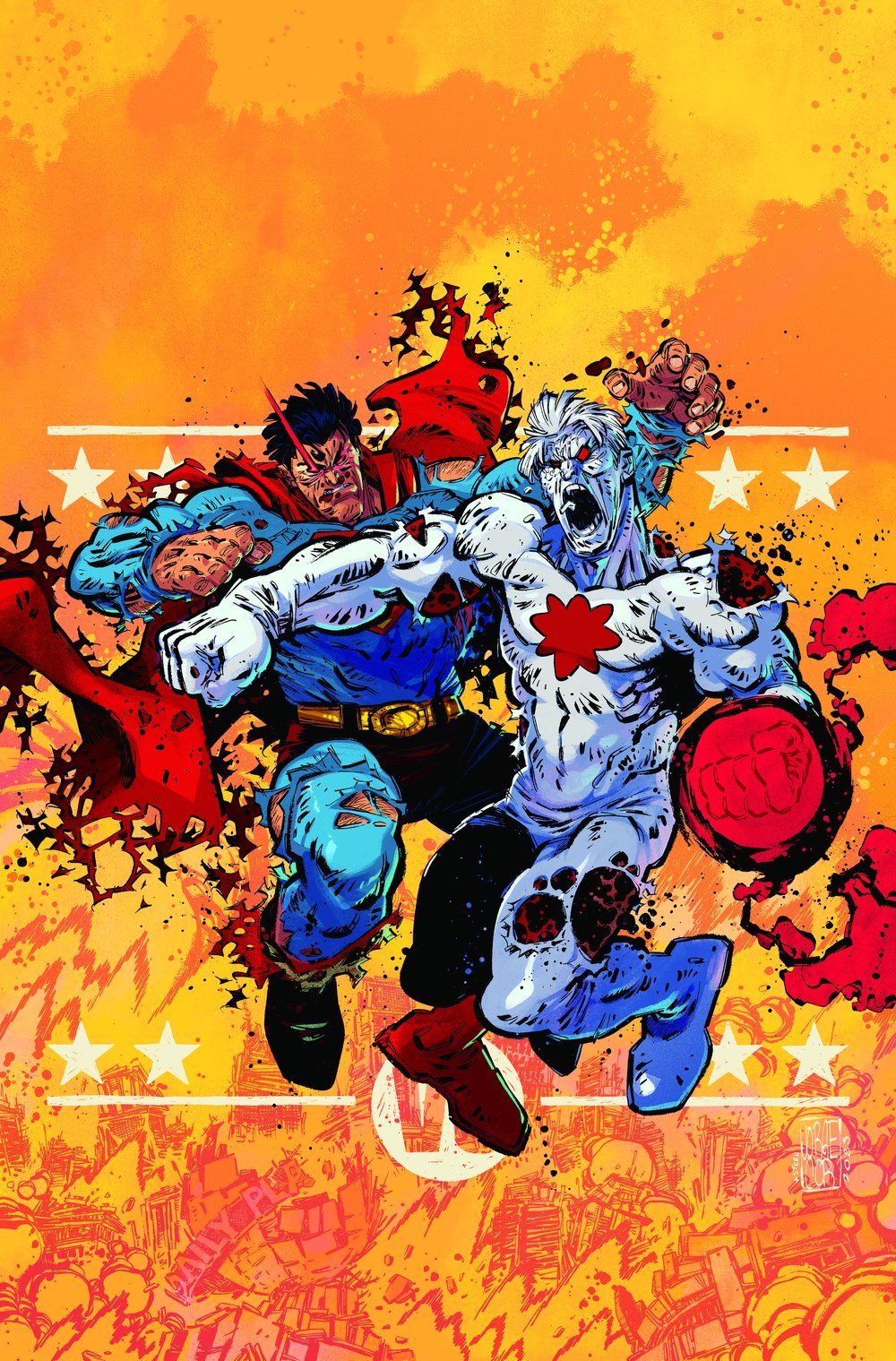 DC K.O. Superman vs. Captain Atom #1 (of 1) Cover A - Jorge Corona