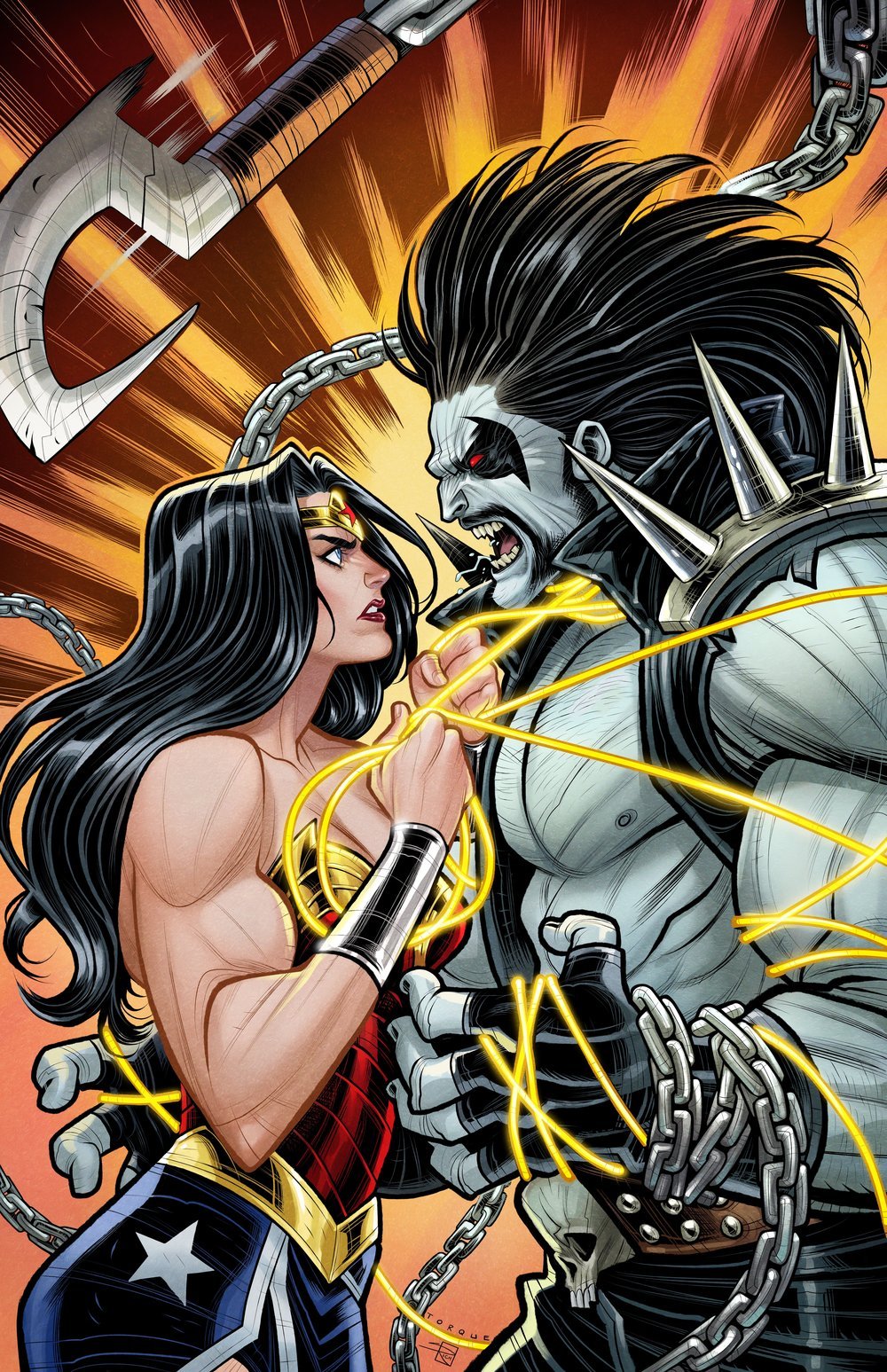 DC K.O. Wonder Woman vs. Lobo #1 (of 1) Cover D - Elizabeth Torque