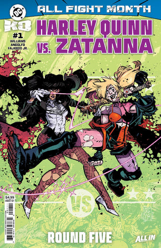DC K.O.: Harley Quinn vs. Zatanna #1 (of 1) Cover A - Jorge Corona