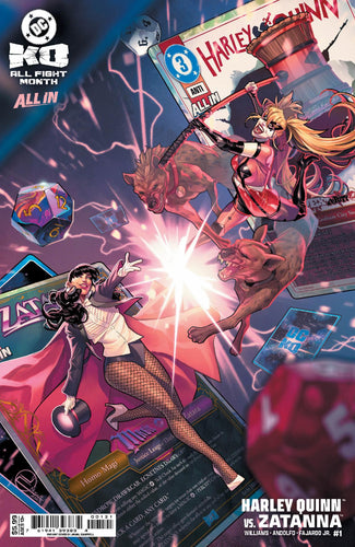 DC K.O.: Harley Quinn vs. Zatanna #1 (of 1) Cover C - Jamal Campbell
