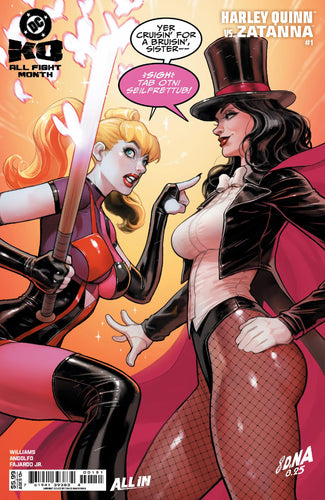 DC K.O.: Harley Quinn vs. Zatanna #1 (of 1) Cover E - David Nakayama