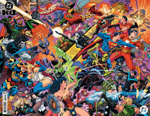 DC K.O. #1 (of 4) Cover L - Scott Koblish - DC SHOWCASE WRAPAROUND FOIL VARIANT
