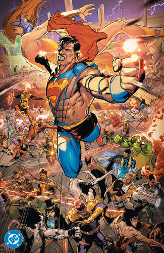 DC K.O. #1 (of 4) Cover J - Javier Fernandez - FOIL VARIANT