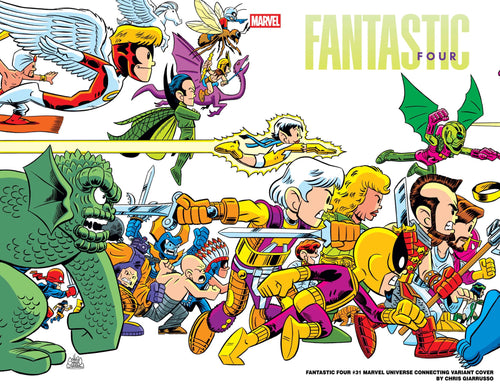 Fantastic Four #31 - Chris Giarrusso - MARVEL UNIVERSE CONNECT VARIANT