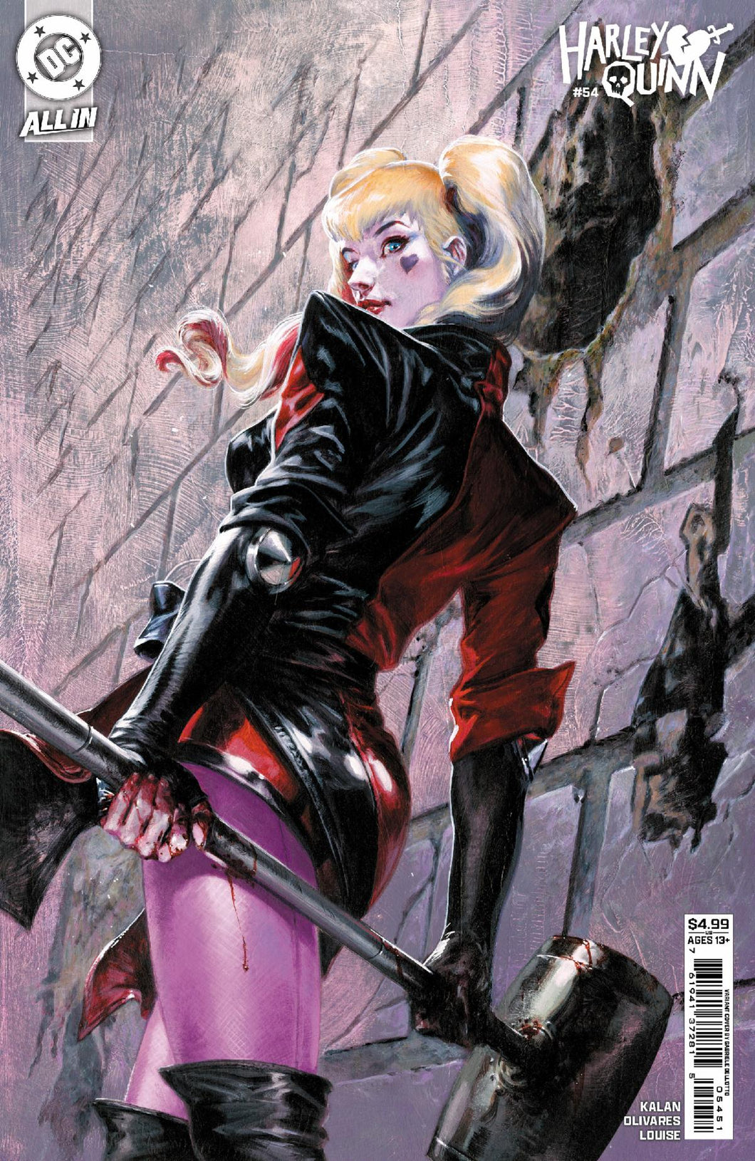 Harley Quinn #54 Cover D - Gabriele Dell Otto - GOTHAM VARIANT