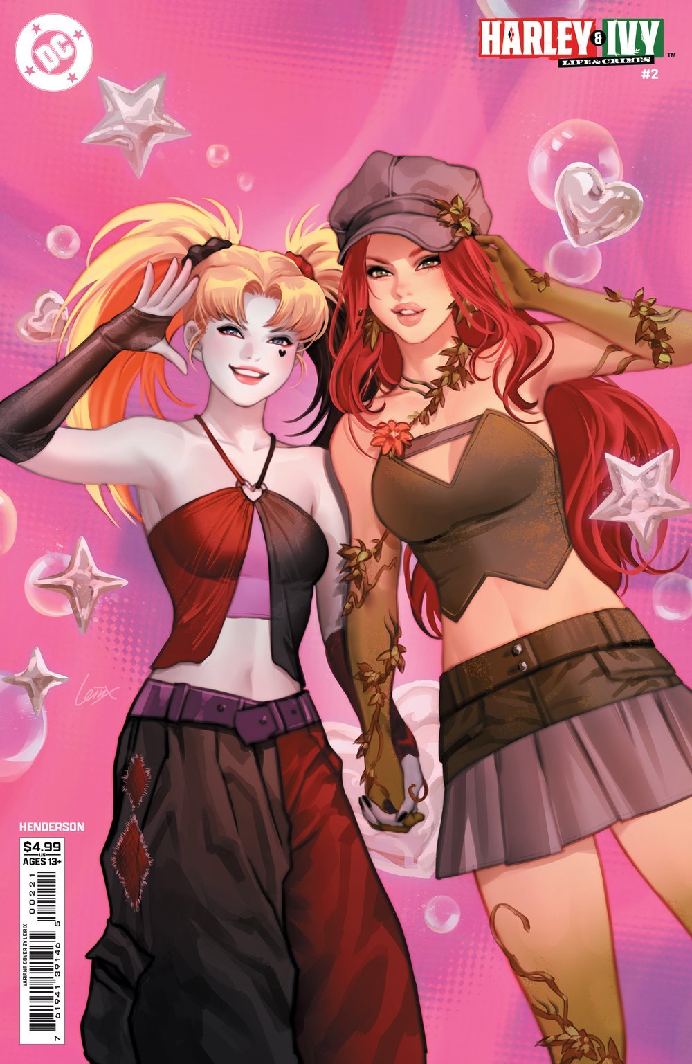 Harley and Ivy: Life and Crimes #2 (of 6) Cover B - Lesley Leirix Li