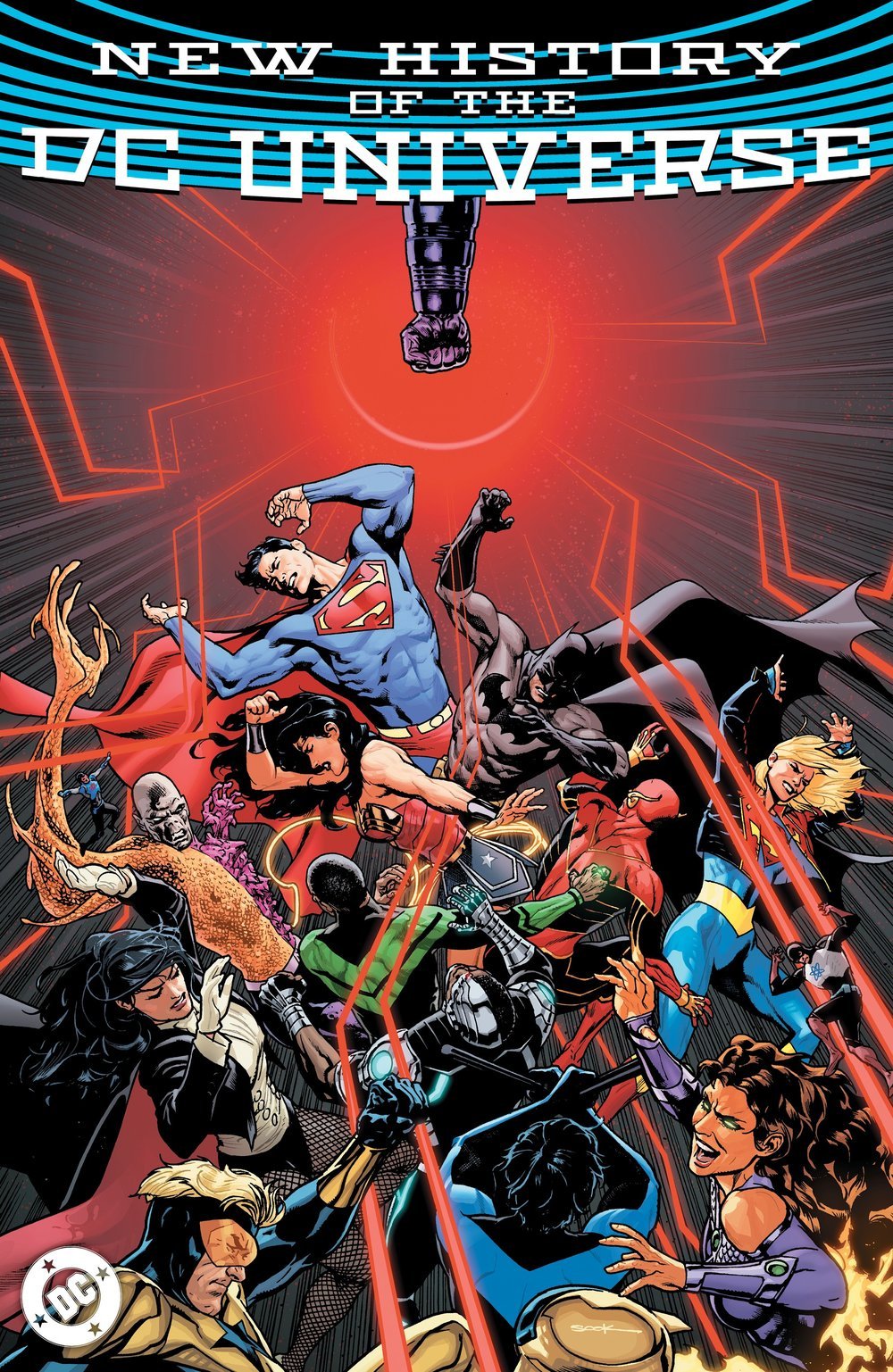 New History of the DC Universe #4 (of 4) Cover E - Ryan Sook - FOIL VARIANT