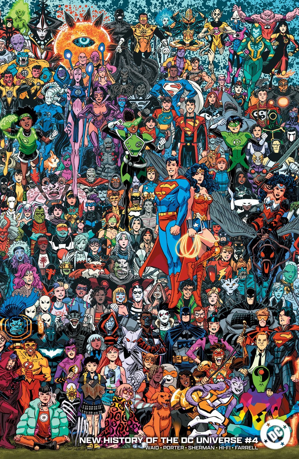 New History of the DC Universe #4 (of 4) Cover D - Scott Koblish