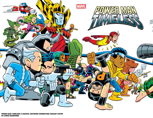 Power Man: Timeless #3 (of 5) - Chris Giarrusso - MARVEL UNIVERSE CONNECT VARIANT