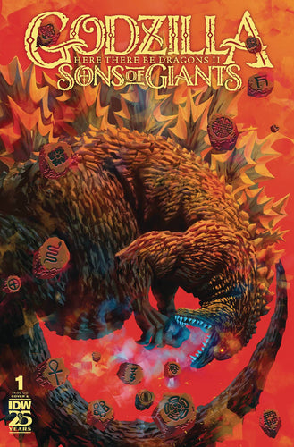 Godzilla: Here There Be Dragons II - Sons of Giants #1 Cover A - Inaki Miranda