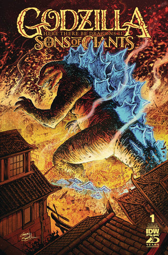 Godzilla: Here There Be Dragons II - Sons of Giants #1 Cover B - Gavin Smith