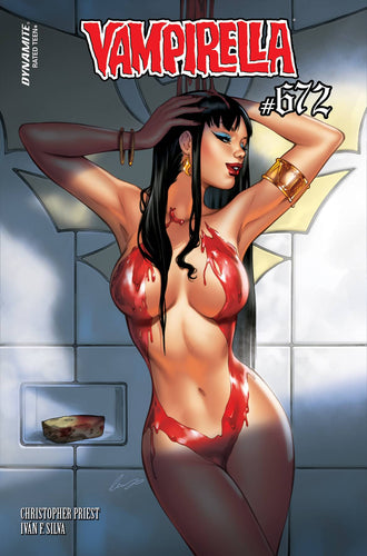 Vampirella #672 Cover B - Elias Chatzoudis