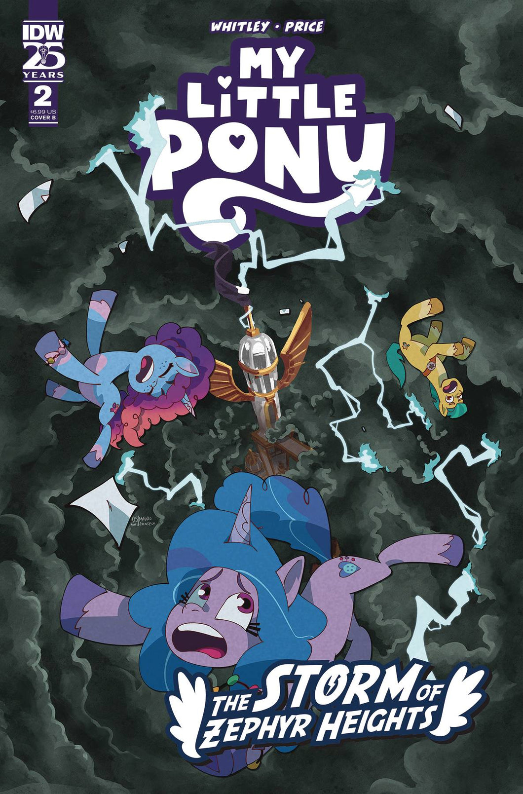 My Little Pony: The Storm of Zephyr Heights #2 Cover B - Mauro Fonseca