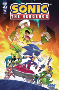 Sonic The Hedgehog #74 Cover A - Miles Arq