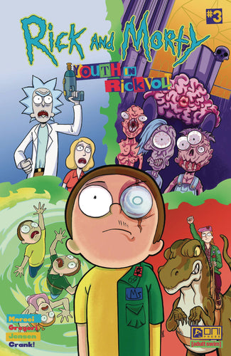 Rick and Morty: Youth in Rickvolt #3 Cover A - Tony Gregori