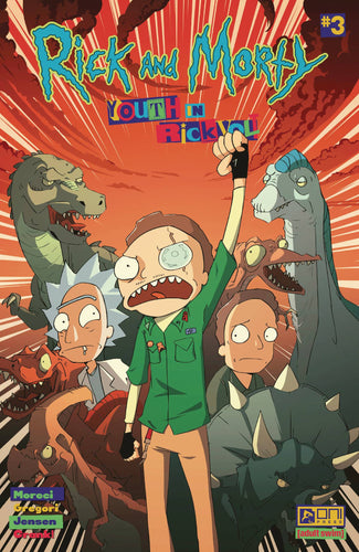 Rick and Morty: Youth in Rickvolt #3 Cover B - Nico Hitori De