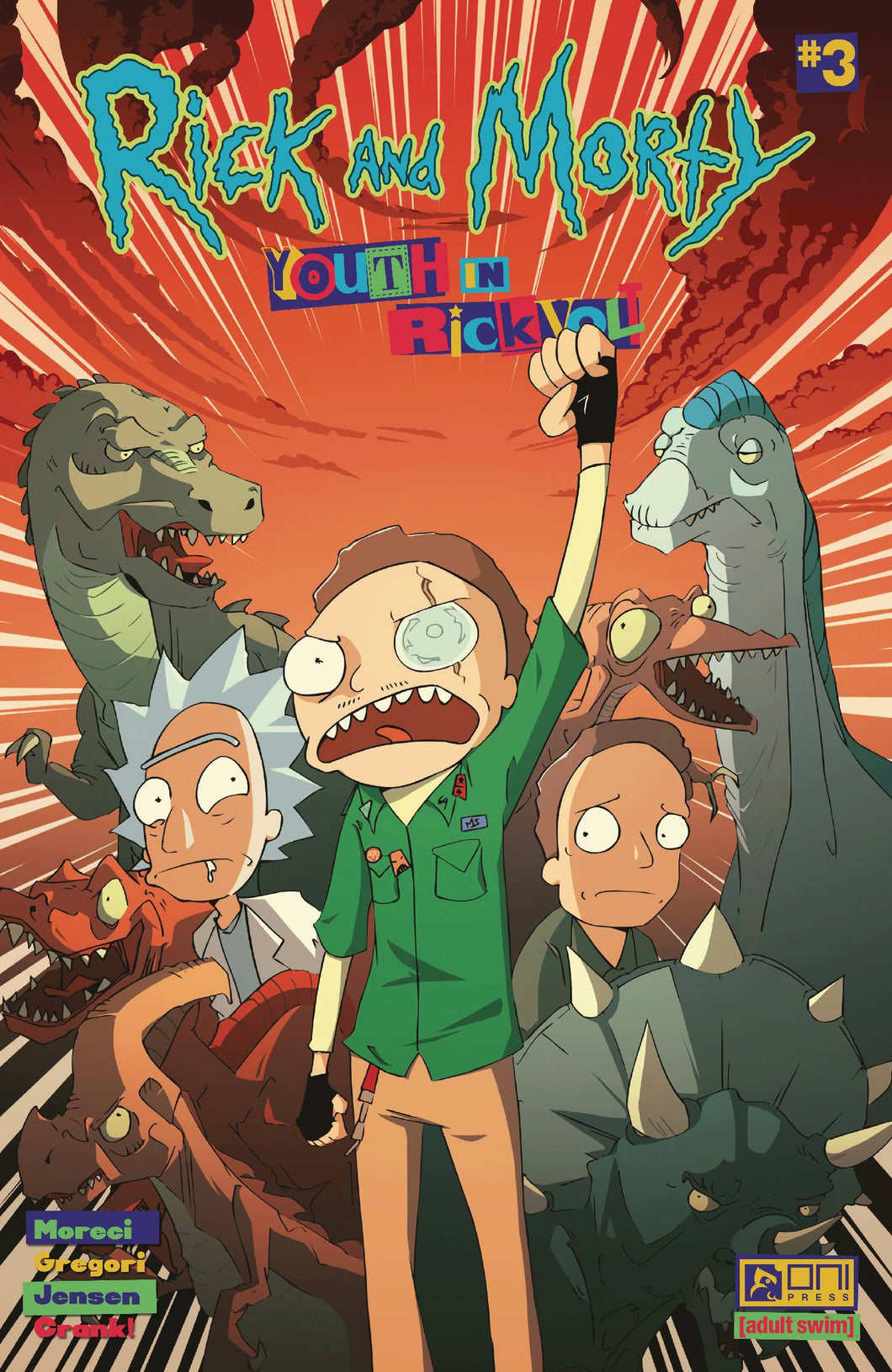 Rick and Morty: Youth in Rickvolt #3 Cover B - Nico Hitori De