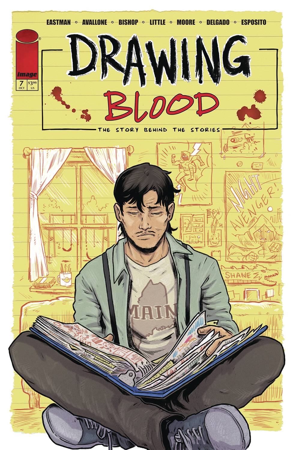 Drawing Blood #7 (of 12) Cover B - Ben Bishop