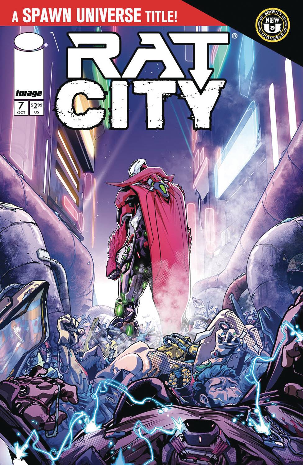 SPAWN Rat City #7 Cover B - Ze Carlos