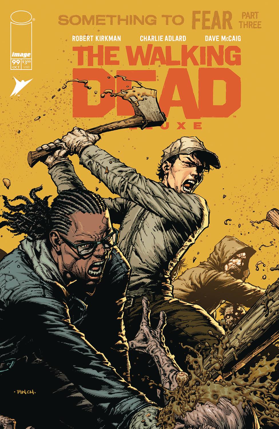 Walking Dead Deluxe #99 Cover A - David Finch