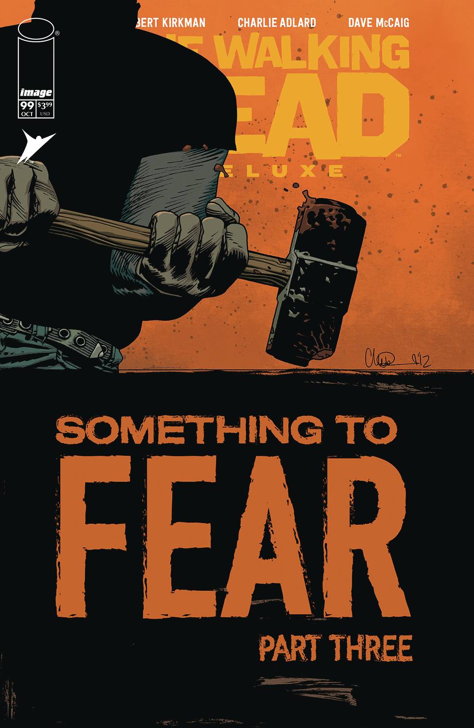 Walking Dead Deluxe #99 Cover B - Charlie Adlard