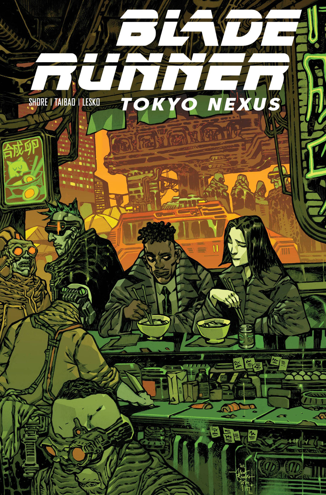 Blade Runner: Tokyo Nexus #4 (of 4) Cover A - Jakub Rebelka