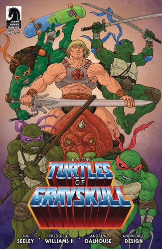 Masters of the Universe / Teenage Mutant Ninja Turtles: Turtles of Grayskull #3 Cover C - Ramon Villalobos