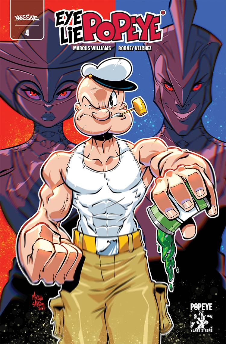 Eye Lie Popeye #4 Cover A - Marcus Williams