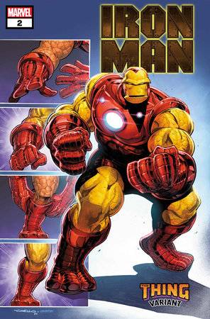 Iron Man #2 - Iban Coello - THE THING VARIANT