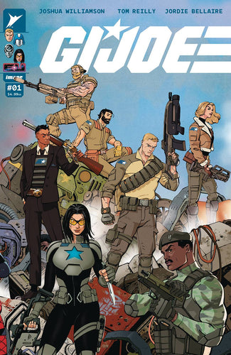 G.I. Joe #1 Cover A - Tom Reilly - WRAPAROUND VARIANT