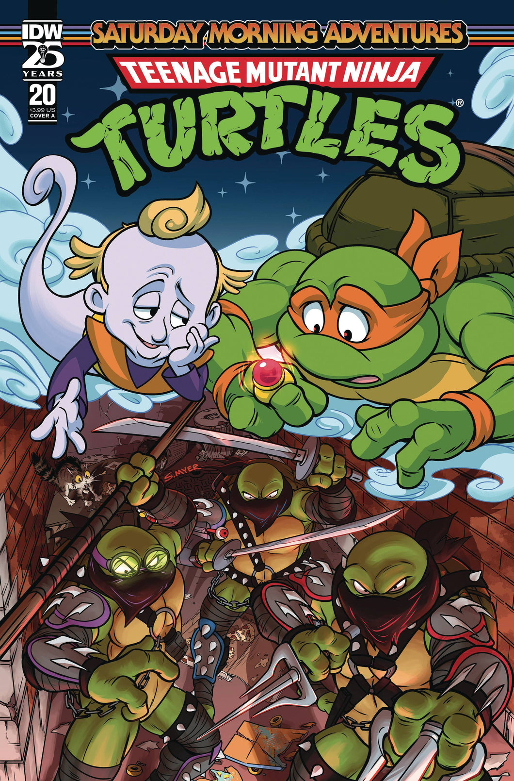 Teenage Mutant Ninja Turtles: Saturday Morning Adventures Continued #20 Cover A - Sarah Myer