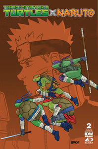 Teenage Mutant Ninja Turtles x Naruto #2 Cover C - John Amor