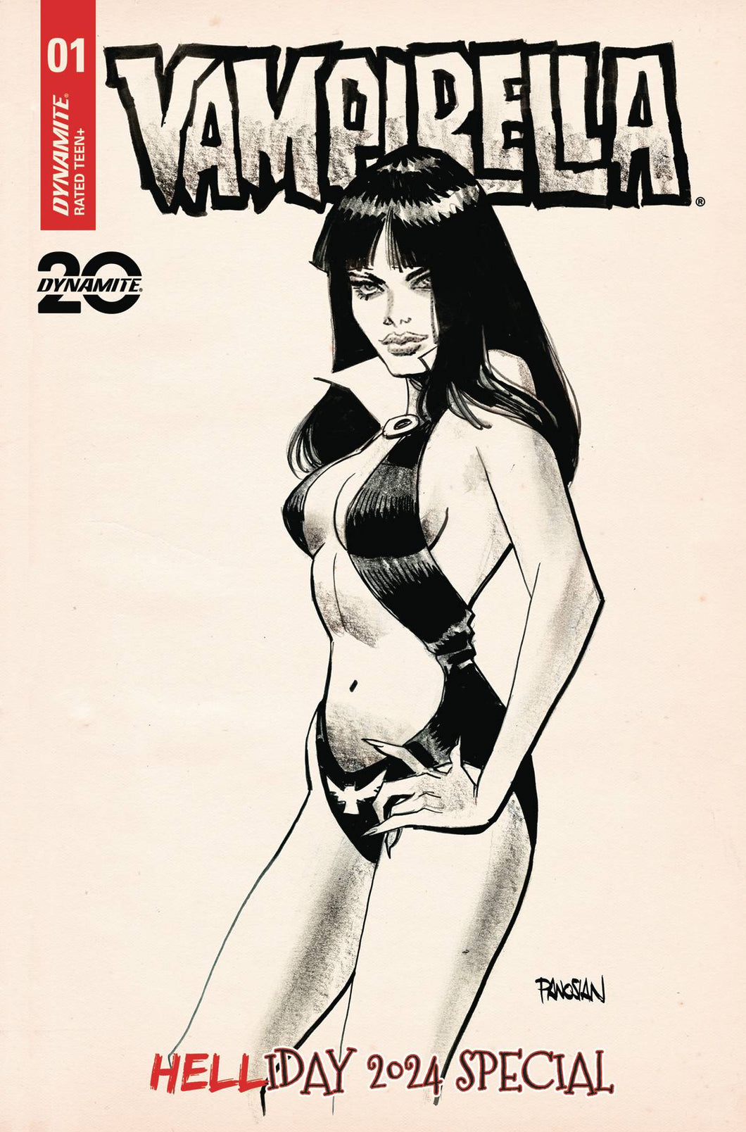 Vampirella Helliday 2024 Special #1 Cover C - Dan Panosian