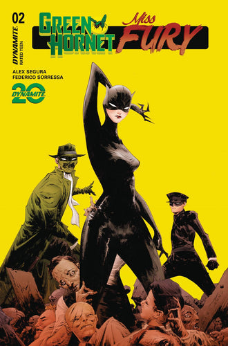 Green Hornet / Miss Fury #2 Cover B - June Chung Jae Lee