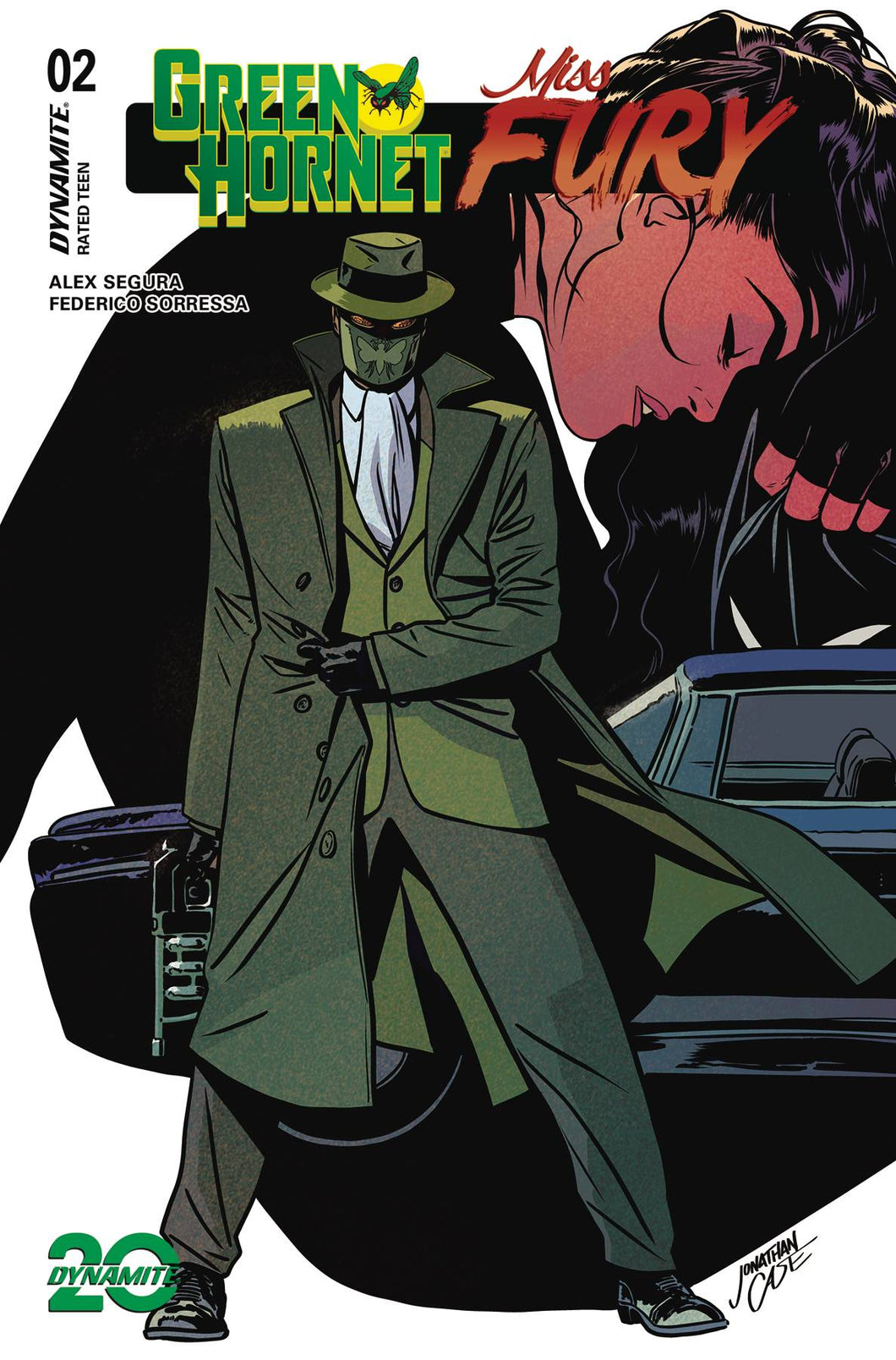 Green Hornet / Miss Fury #2 Cover C - Jonathan Case