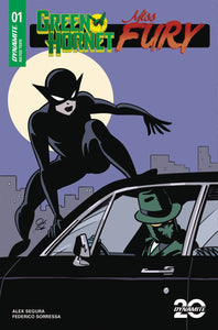 Green Hornet / Miss Fury #2 Cover D - Jacob Edgar